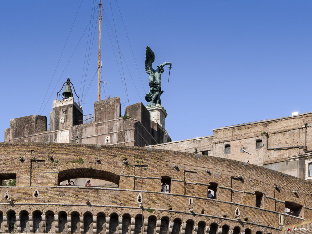 Castel Sant'Angelo, storia, trasformazioni, architettura e fotografie di qualità. © M.S. Archweb.com