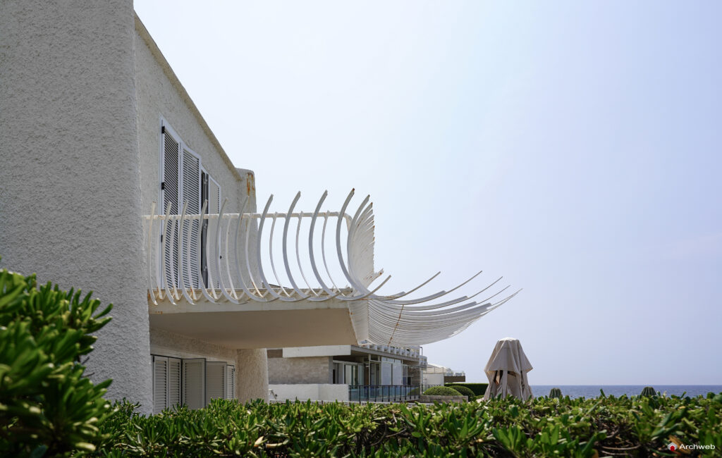 Villa La Kaliffa a Santa Marinella progettata dall'architetto Luigi Moretti