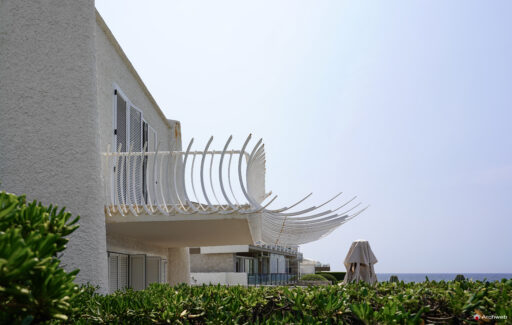 Villa La Kaliffa a Santa Marinella progettata dall'architetto Luigi Moretti