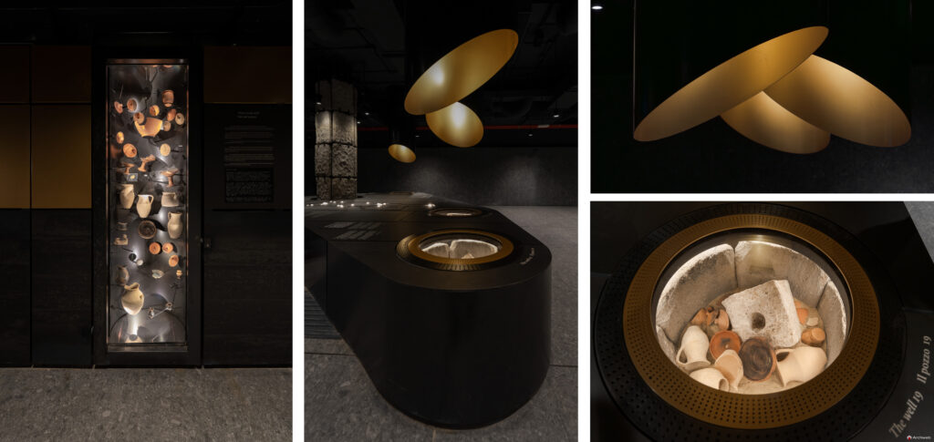 Metro C - Colosseo - Fori Imperiali. Fotografie © Archweb.com