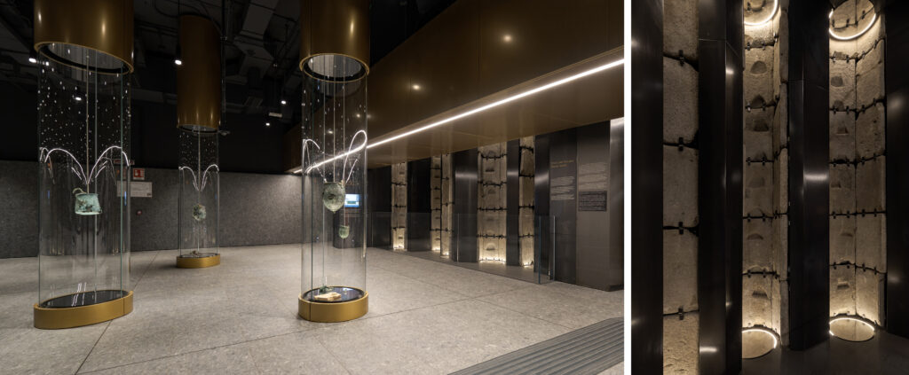 Metro C - Colosseo - Fori Imperiali. Fotografie © Archweb.com