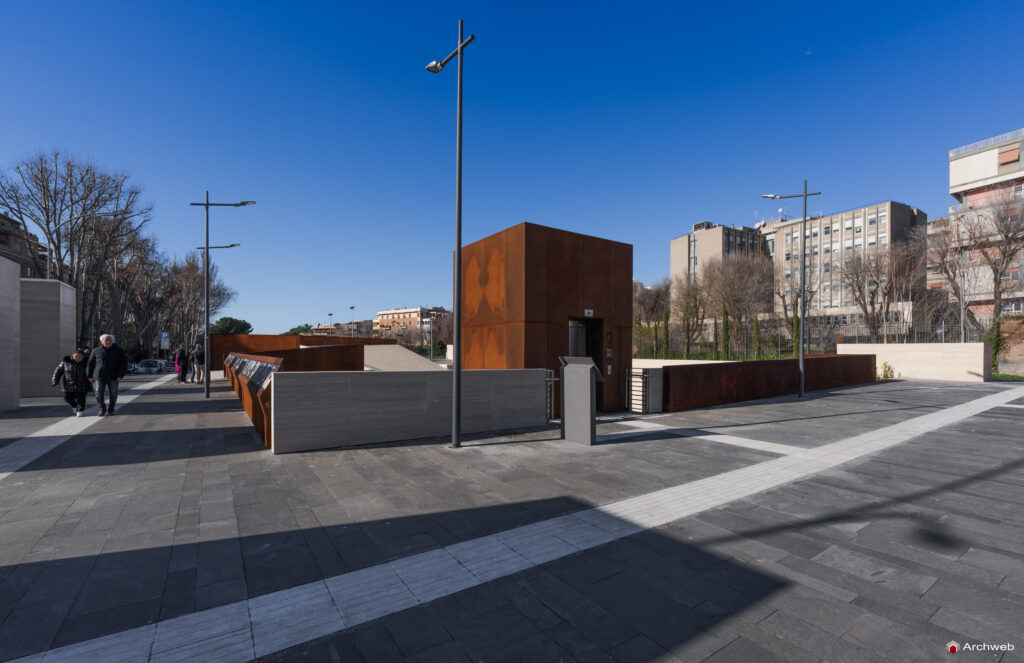 Metro C Porta Metronia. Fotografie © M.S. Archweb.com