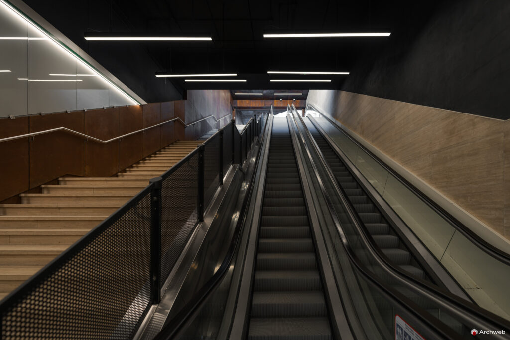 Metro C Porta Metronia. Fotografie © M.S. Archweb.com
