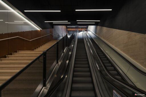 Metro C Porta Metronia. Fotografie © M.S. Archweb.com