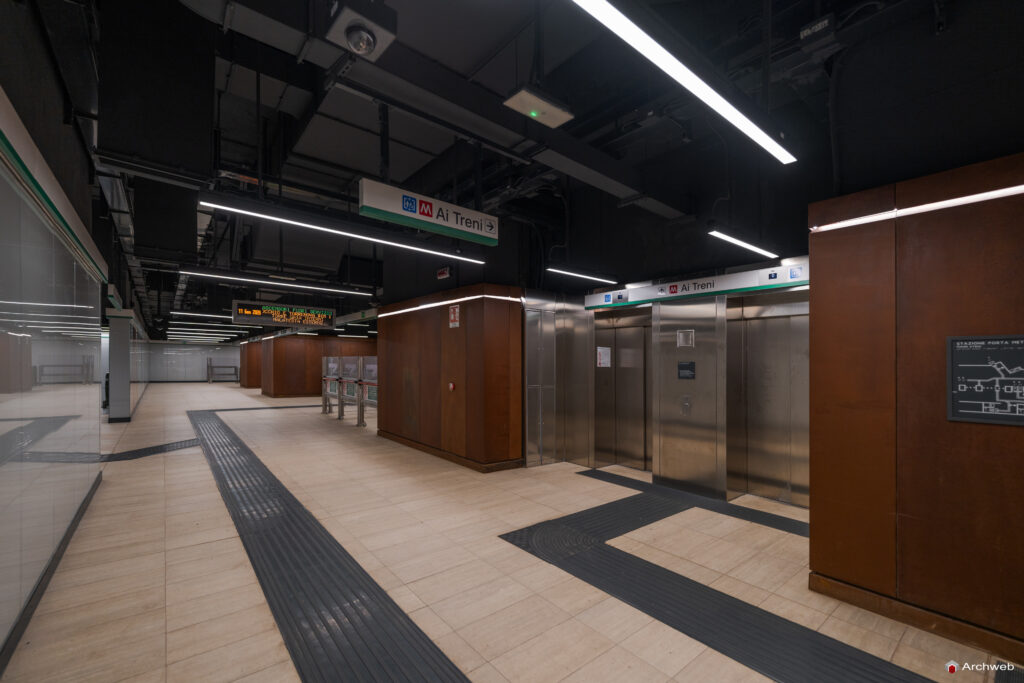 Metro C Porta Metronia. Fotografie © M.S. Archweb.com