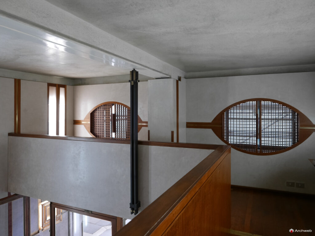 The Olivetti store in Piazza San Marco in Venice, designed by architect Carlo Scarpa.