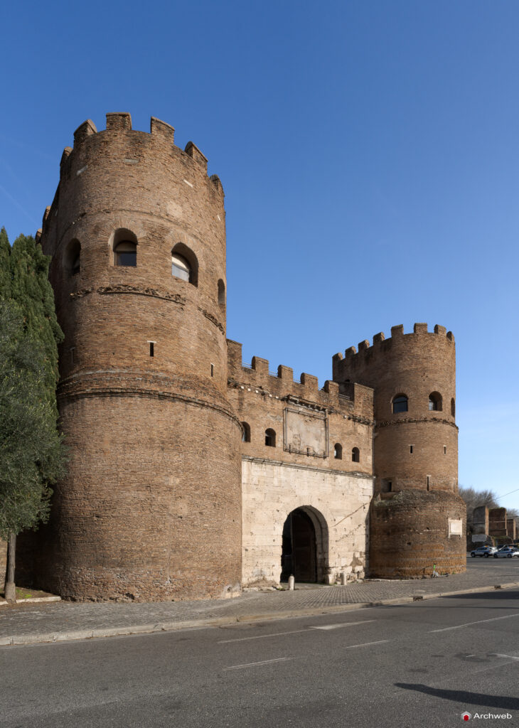 Porta San Paolo a Roma. Fotografie © M.S. Archweb.com