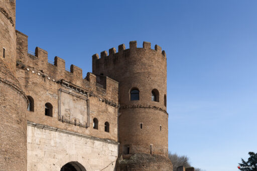 Porta San Paolo a Roma. Fotografie © M.S. Archweb.com