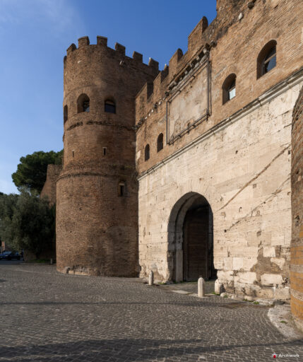 Porta San Paolo a Roma. Fotografie © M.S. Archweb.com