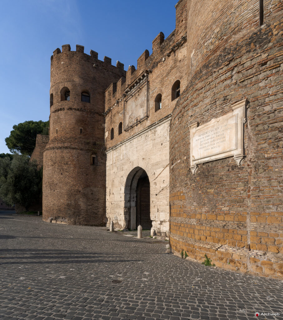 Porta San Paolo a Roma. Fotografie © M.S. Archweb.com