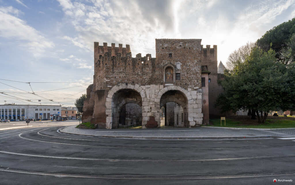 Porta San Paolo a Roma. Fotografie © M.S. Archweb.com