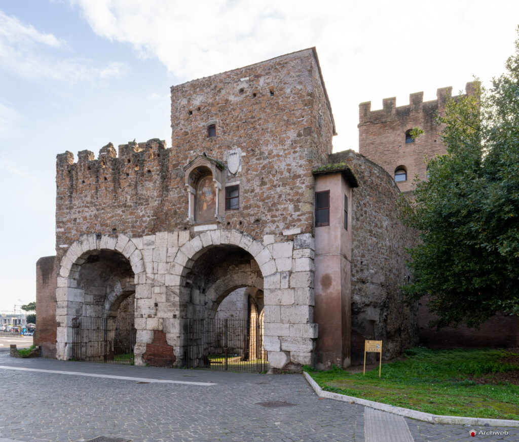 Porta San Paolo a Roma. Fotografie © M.S. Archweb.com