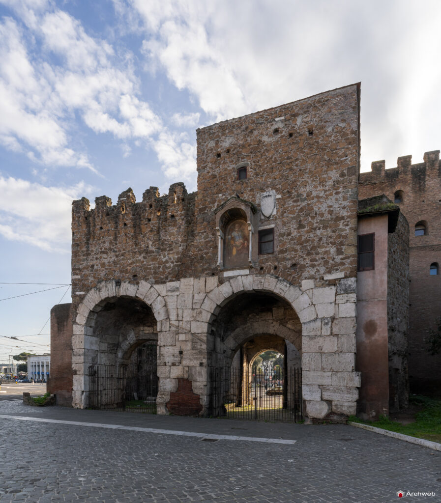 Porta San Paolo a Roma. Fotografie © M.S. Archweb.com