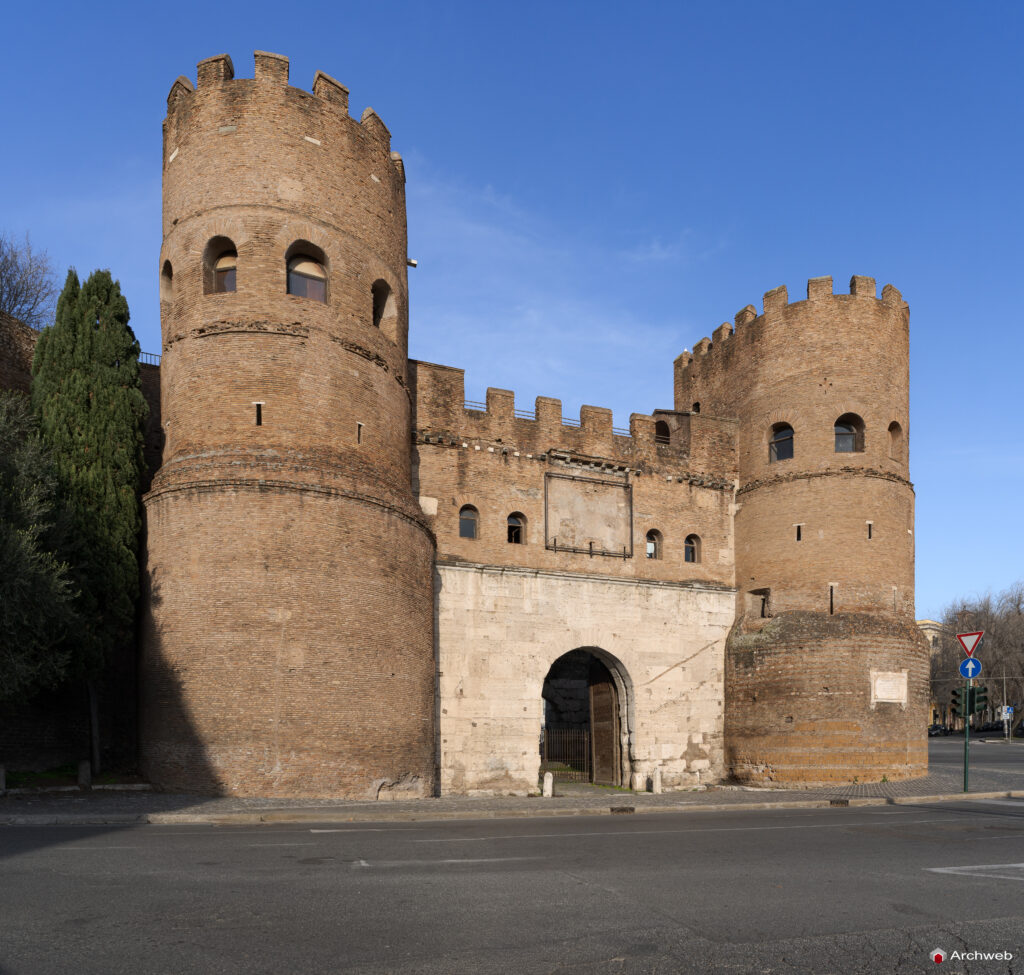 Porta San Paolo a Roma. Fotografie © M.S. Archweb.com