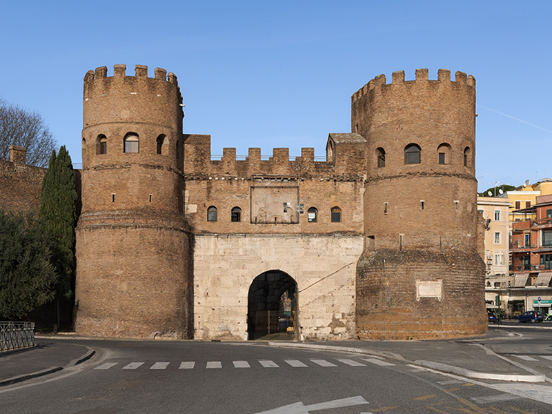 Porta San Paolo a Roma. Fotografie © M.S. Archweb.com