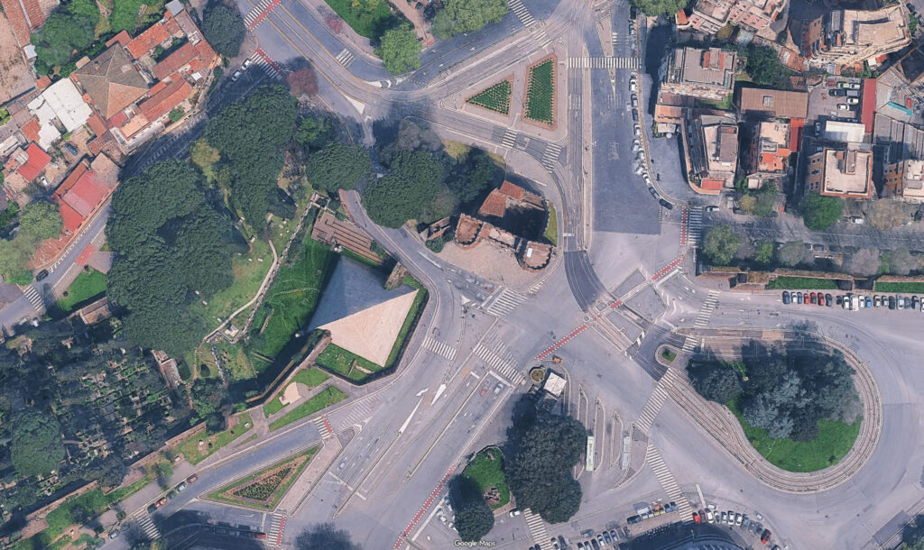 Porta San Paolo a Roma. Foto © Google Maps