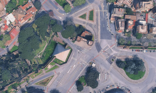 Porta San Paolo a Roma. Foto © Google Maps