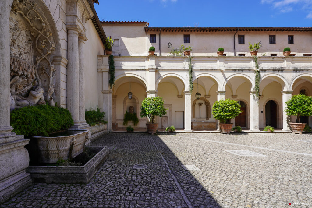 Villa d'Este a Tivoli. Fotografie © M.S. Archweb.com