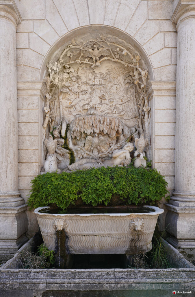 Villa d'Este a Tivoli. Fotografie © M.S. Archweb.com