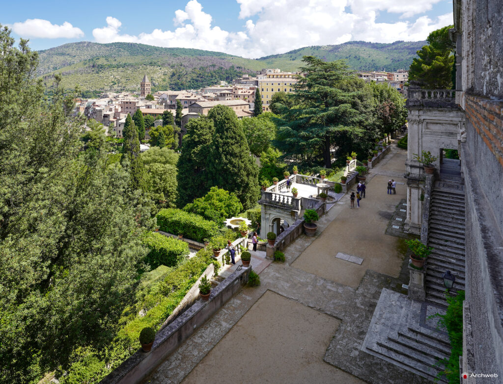 Villa d'Este a Tivoli. Fotografie © M.S. Archweb.com
