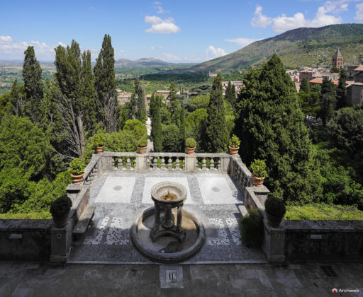 Villa d'Este a Tivoli. Fotografie © M.S. Archweb.com