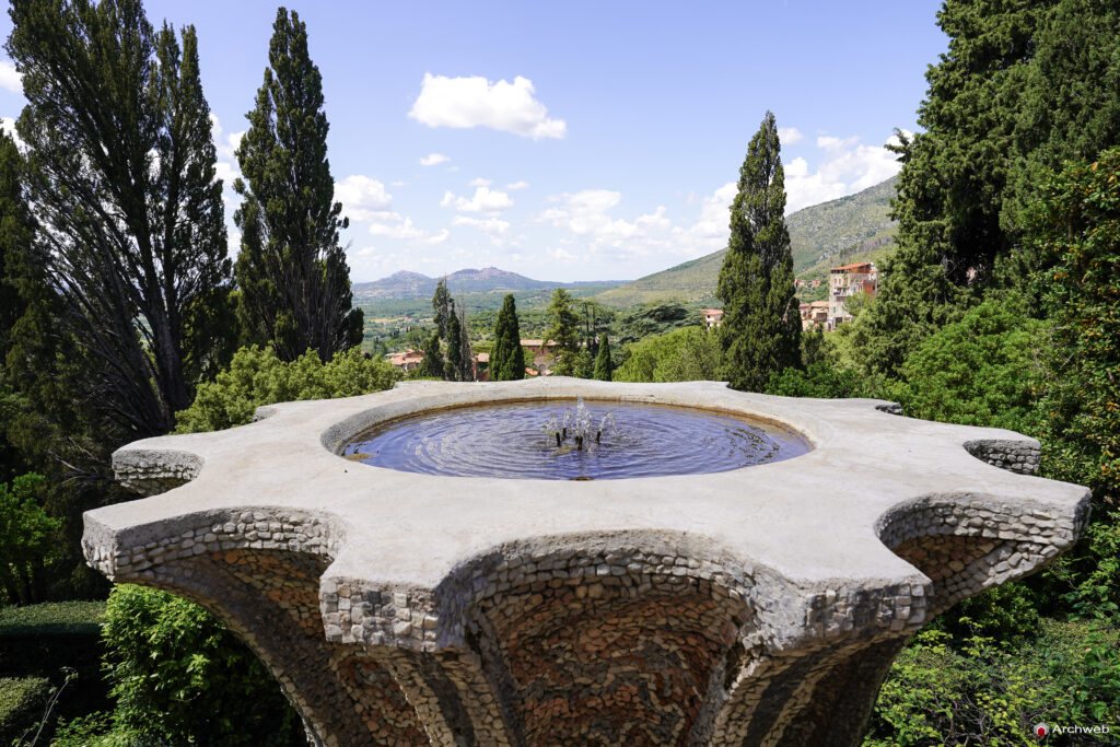 Villa d'Este a Tivoli. Fotografie © M.S. Archweb.com