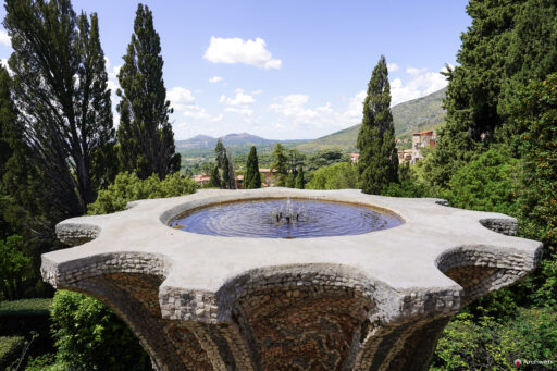 Villa d'Este a Tivoli. Fotografie © M.S. Archweb.com