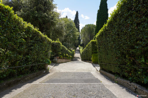 Villa d'Este a Tivoli. Fotografie © M.S. Archweb.com
