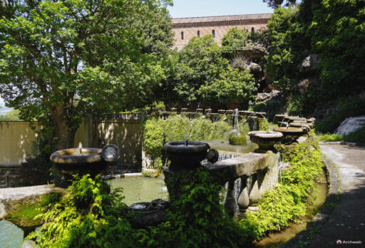 Villa d'Este a Tivoli. Fotografie © M.S. Archweb.com