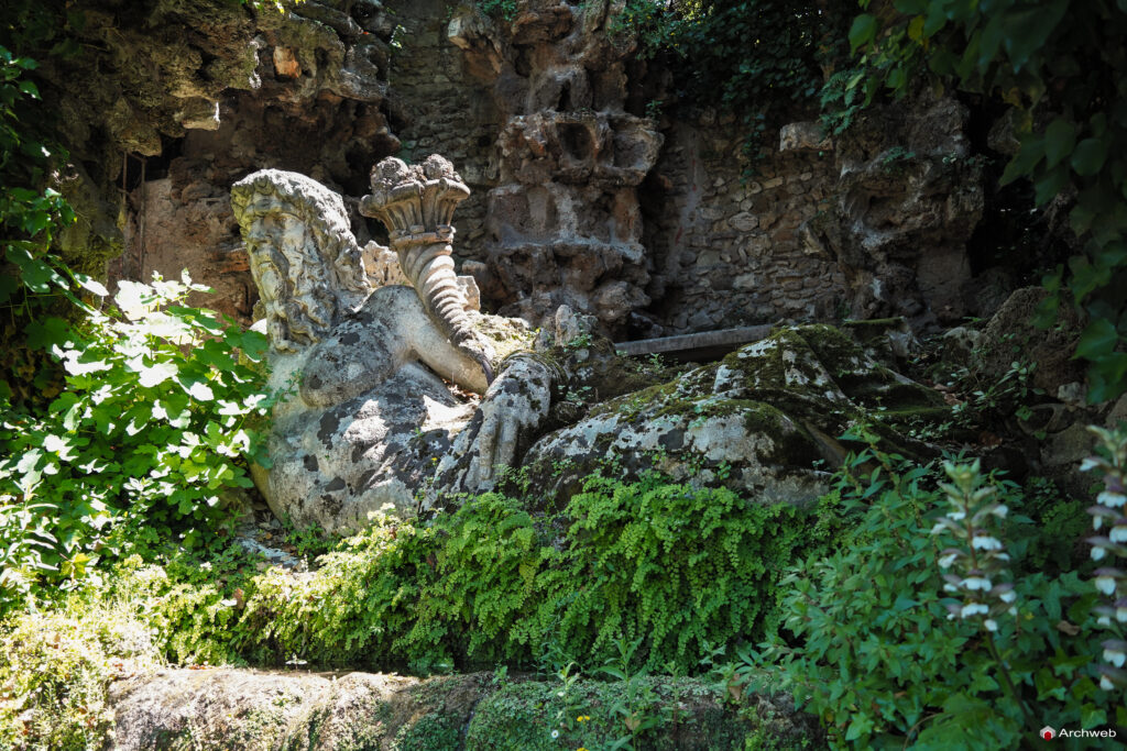 Villa d'Este a Tivoli. Fotografie © M.S. Archweb.com