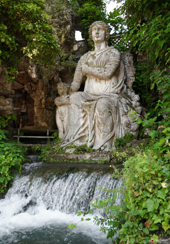 Villa d'Este a Tivoli. Fotografie © M.S. Archweb.com