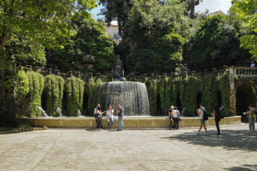 Villa d'Este a Tivoli. Fotografie © M.S. Archweb.com