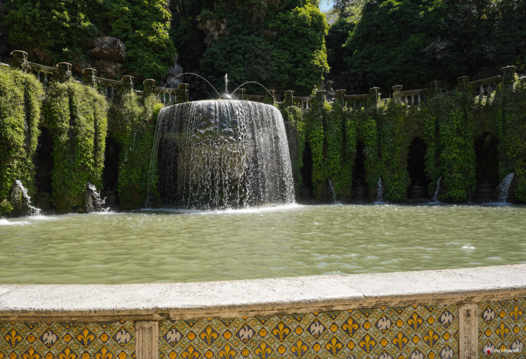 Villa d'Este a Tivoli. Fotografie © M.S. Archweb.com