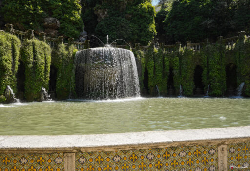 Villa d'Este a Tivoli. Fotografie © M.S. Archweb.com