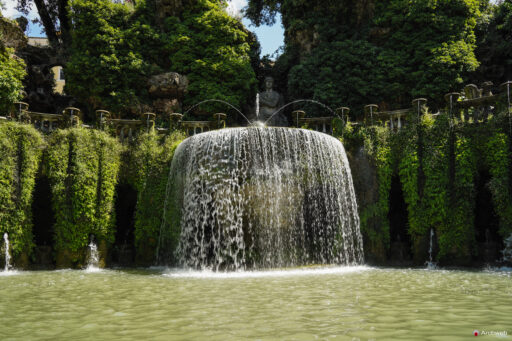 Villa d'Este a Tivoli. Fotografie © M.S. Archweb.com