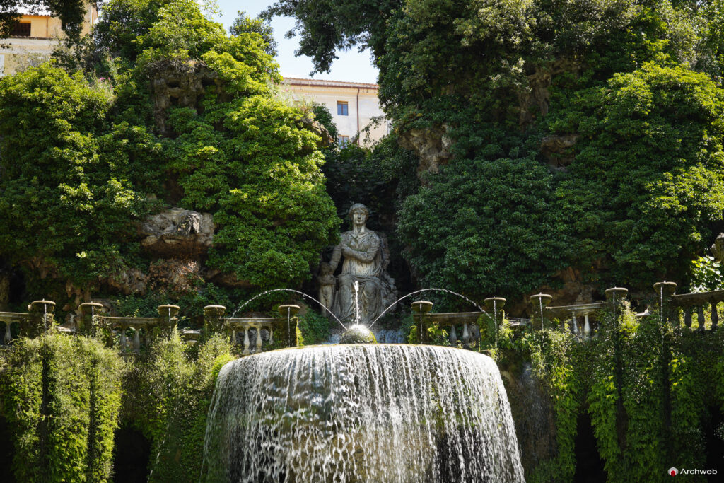Villa d'Este a Tivoli. Fotografie © M.S. Archweb.com