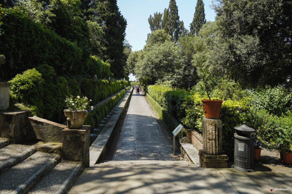 Villa d'Este a Tivoli. Fotografie © M.S. Archweb.com