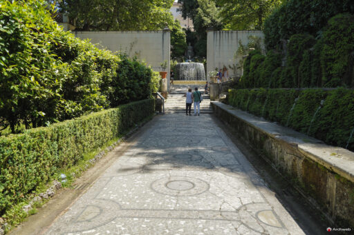 Villa d'Este a Tivoli. Fotografie © M.S. Archweb.com