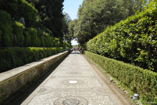 Villa d'Este a Tivoli. Fotografie © M.S. Archweb.com