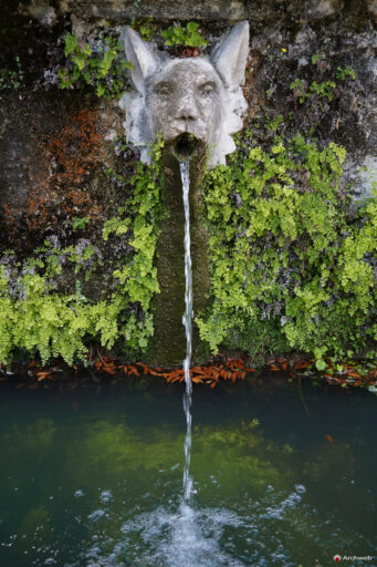 Villa d'Este a Tivoli. Fotografie © M.S. Archweb.com