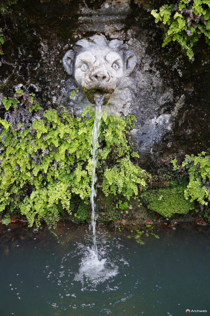 Villa d'Este a Tivoli. Fotografie © M.S. Archweb.com