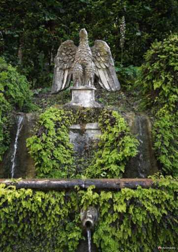 Villa d'Este a Tivoli. Fotografie © M.S. Archweb.com