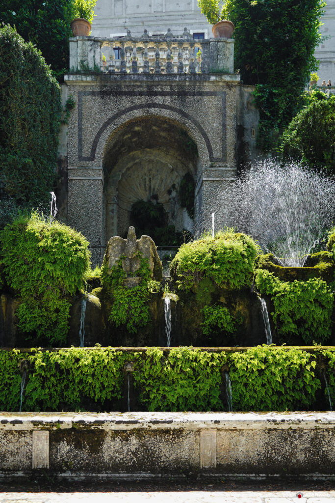 Villa d'Este a Tivoli. Fotografie © M.S. Archweb.com