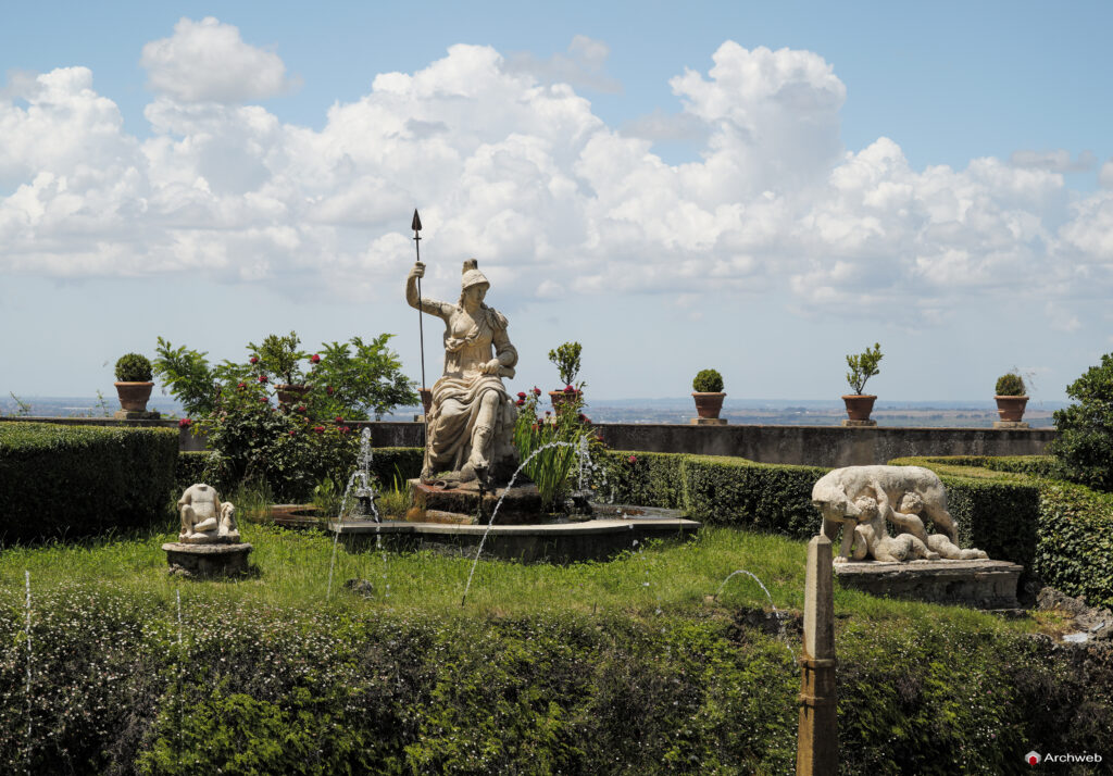 Villa d'Este a Tivoli. Fotografie © M.S. Archweb.com