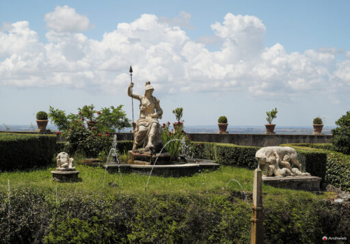 Villa d'Este a Tivoli. Fotografie © M.S. Archweb.com