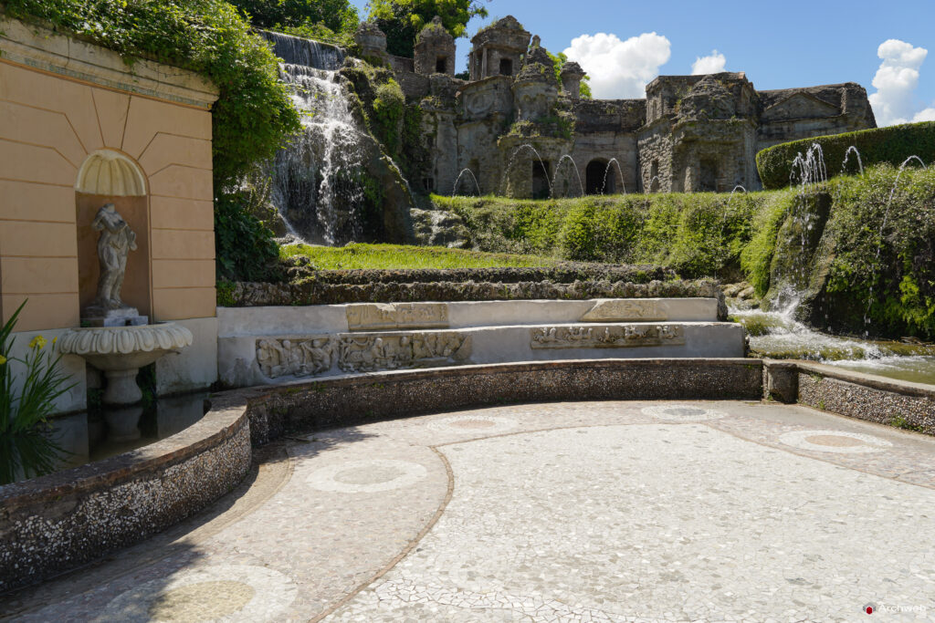 Villa d'Este a Tivoli. Fotografie © M.S. Archweb.com