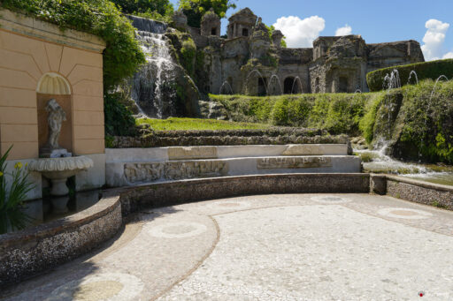 Villa d'Este a Tivoli. Fotografie © M.S. Archweb.com