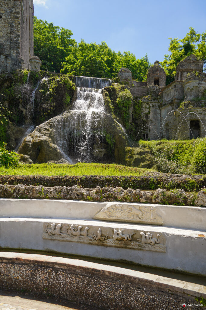 Villa d'Este a Tivoli. Fotografie © M.S. Archweb.com