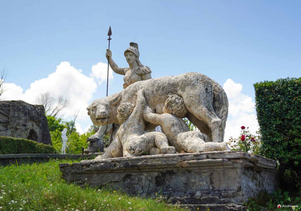 Villa d'Este a Tivoli. Fotografie © M.S. Archweb.com