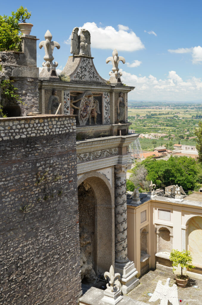 Villa d'Este a Tivoli. Fotografie © M.S. Archweb.com